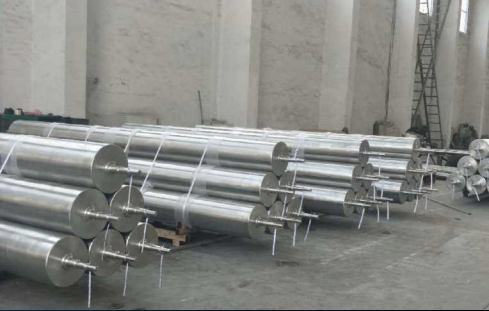 Piping and roller of mining equipment